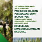 Rekomendasi Kebijakan melalui Mapping Padi Gogo di Lahan Peremajaan Sawit Rakyat dan Roadmap Target Capaian Produktivitas Padi Gogo Guna Mendukung Swasembada Pangan Nasional